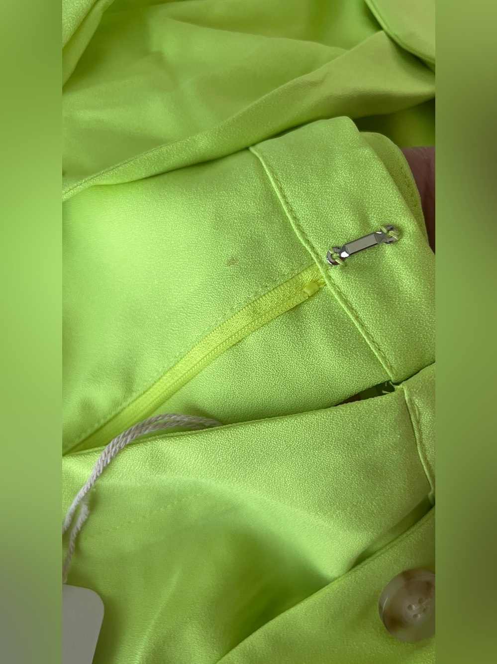 L’atiste Neon Lime blazer short set - Picture 7 of 9